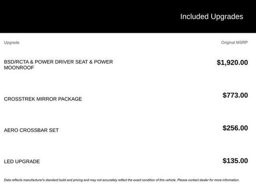 2025 Subaru Crosstrek Sport