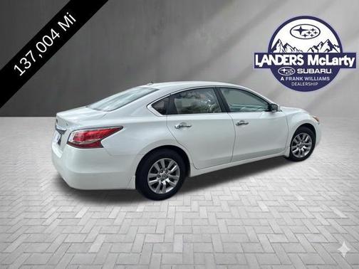 Pearl White 2015 Nissan Altima 2.5 S