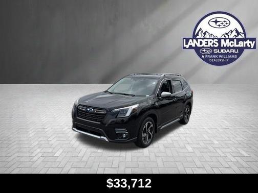 Crystal Black Silica 2023 Subaru Forester Touring