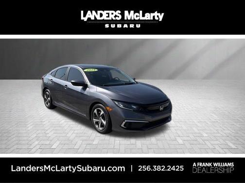 Modern Steel Metallic 2019 Honda Civic LX