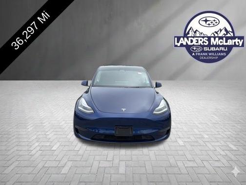 Deep Blue Metallic 2021 Tesla Model Y Long Range Dual Motor All-Wheel Drive