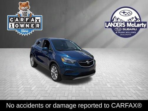 Deep Azure Metallic 2020 Buick Encore Preferred