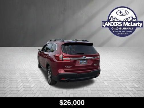 Crimson Red Pearl 2022 Subaru Ascent Limited 7-Passenger