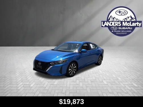 Electric Blue Metallic 2025 Nissan Sentra SV