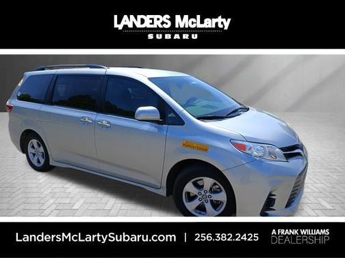 Celestial Silver Metallic 2019 Toyota Sienna LE