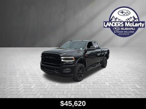 Diamond Black Crystal Pearlcoat 2021 RAM 2500 Laramie Crew Cab 4x4 6'4' Box