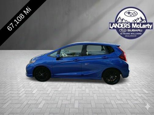 Aegean Blue Metallic 2020 Honda Fit Sport