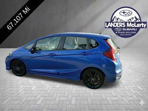 Aegean Blue Metallic 2020 Honda Fit Sport