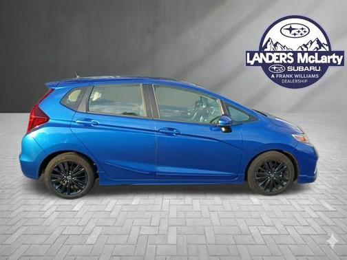 Aegean Blue Metallic 2020 Honda Fit Sport