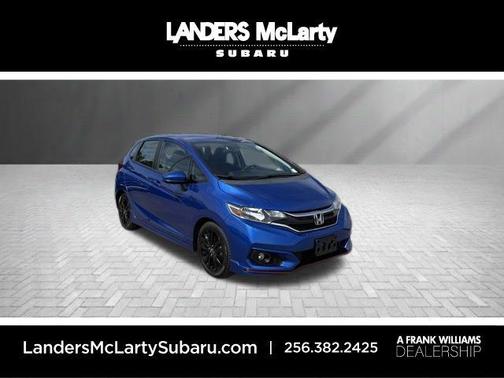 Aegean Blue Metallic 2020 Honda Fit Sport