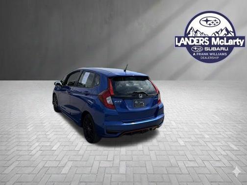Aegean Blue Metallic 2020 Honda Fit Sport