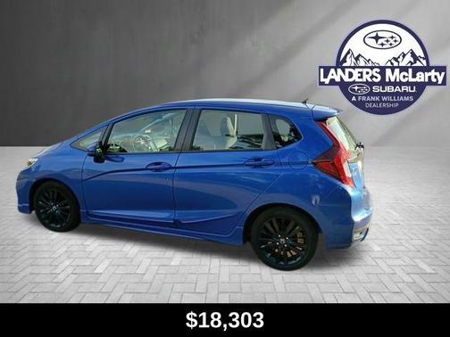 Aegean Blue Metallic 2020 Honda Fit Sport