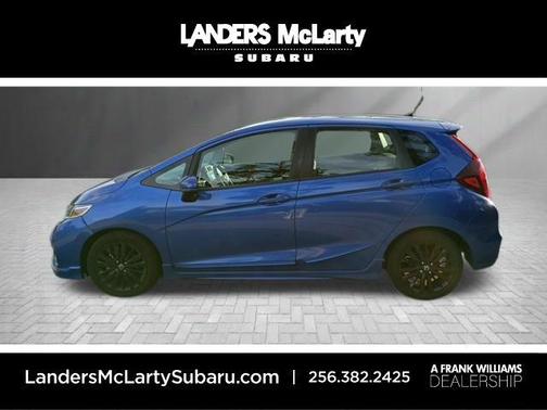 Aegean Blue Metallic 2020 Honda Fit Sport