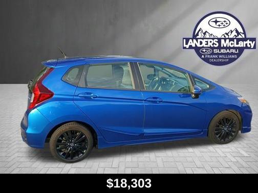 Aegean Blue Metallic 2020 Honda Fit Sport