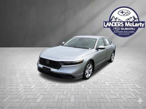 Solar Silver Metallic 2025 Honda Accord LX 1.5T
