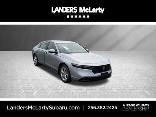 Solar Silver Metallic 2025 Honda Accord LX 1.5T