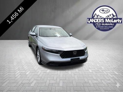 Solar Silver Metallic 2025 Honda Accord LX 1.5T