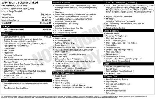 2024 Subaru Solterra Limited