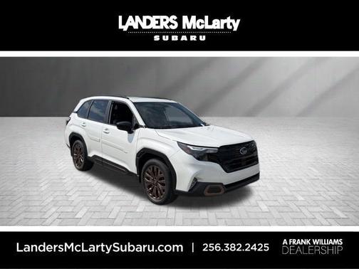 Crystal White Pearl 2026 Subaru Forester Sport