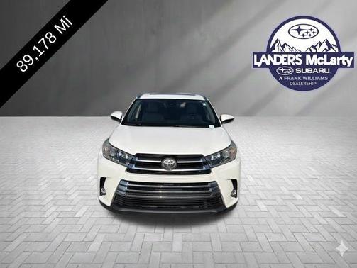 Blizzard Pearl 2019 Toyota Highlander Limited