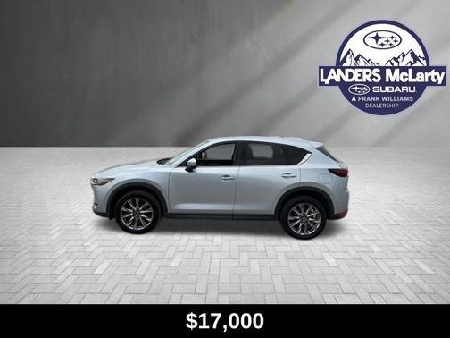 Sonic Silver Metallic 2021 Mazda CX-5 Grand Touring
