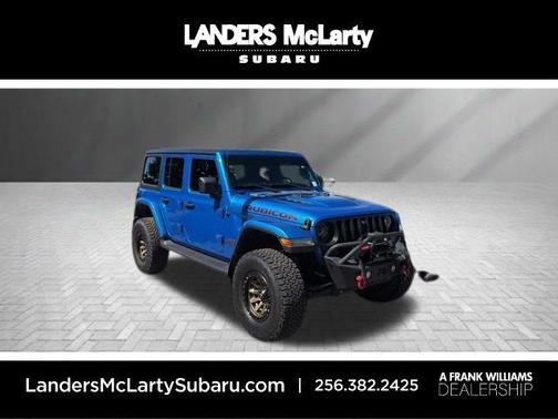 Hydro Blue Pearlcoat 2021 Jeep Wrangler Unlimited Rubicon