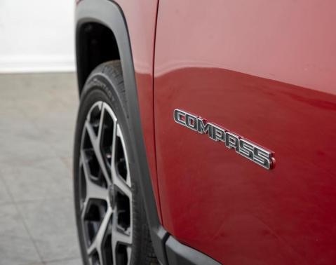Red 2025 Jeep Compass Limited