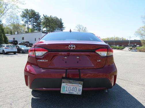 Red 2022 Toyota Corolla LE