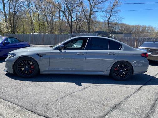 Gray 2021 BMW M5 Base