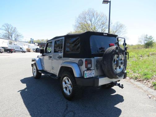 Gray 2013 Jeep Wrangler Unlimited Sahara
