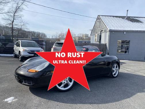Black 1999 Porsche Boxster