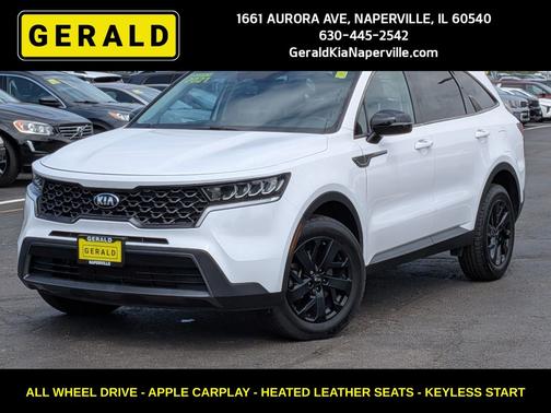 White Pearl 2021 Kia Sorento S