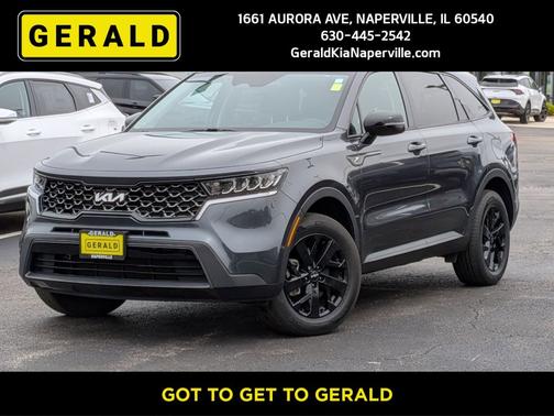 Grey 2023 Kia Sorento X-Line S