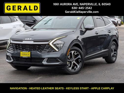 Gray 2023 Kia Sportage EX