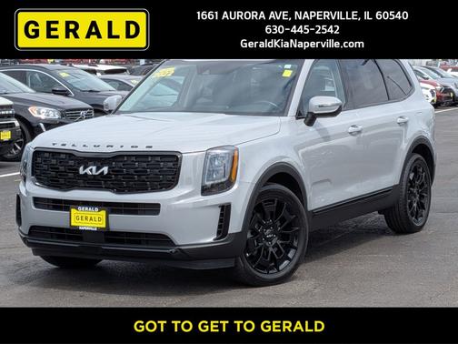 Gray 2022 Kia Telluride EX