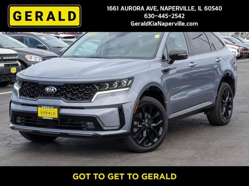 Silver 2021 Kia Sorento SX