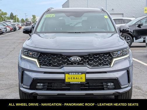 Silver 2021 Kia Sorento SX