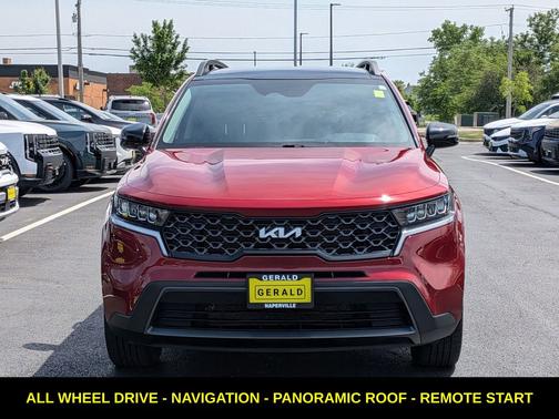 Passion Red 2023 Kia Sorento X-Line S