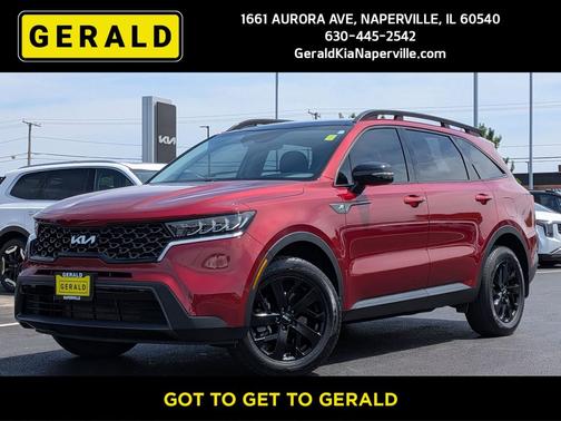 Passion Red 2023 Kia Sorento X-Line S