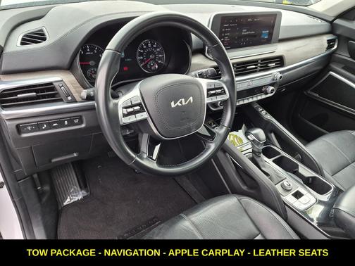Glacial White Pearl 2022 Kia Telluride EX
