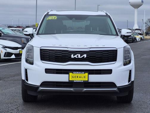 Glacial White Pearl 2022 Kia Telluride EX