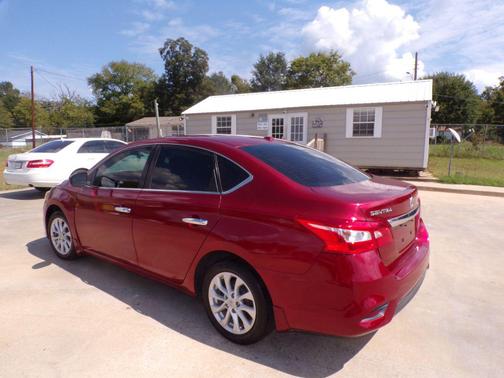 Scarlet Ember 2018 Nissan Sentra SV