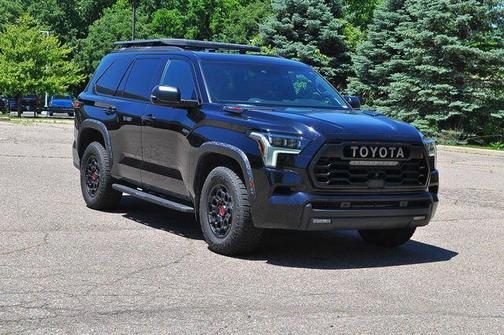 Midnight Black Metallic 2024 Toyota Sequoia TRD Pro