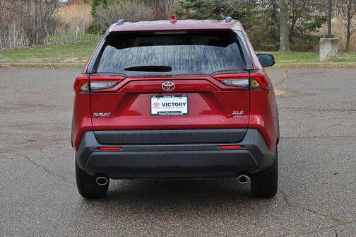 Red 2025 Toyota RAV4 XLE