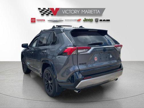 Midnight Black Metallic 2023 Toyota RAV4 Hybrid SE