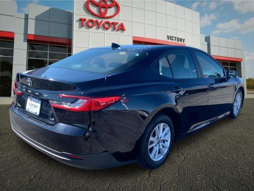 Midnight Black Metallic 2025 Toyota Camry LE