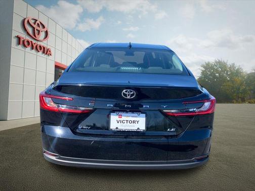 Midnight Black Metallic 2025 Toyota Camry LE