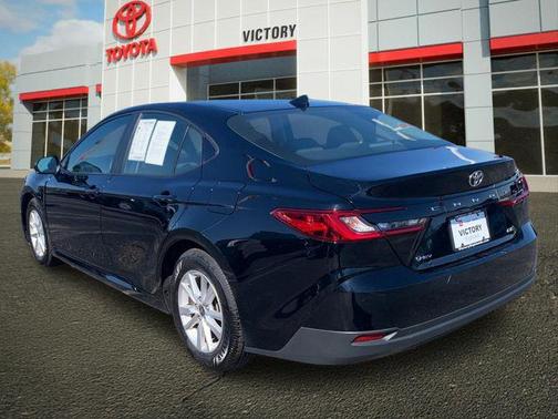Midnight Black Metallic 2025 Toyota Camry LE