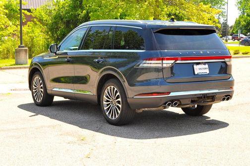 Flight Blue Metallic Clearcoat 2023 Lincoln Aviator Reserve AWD