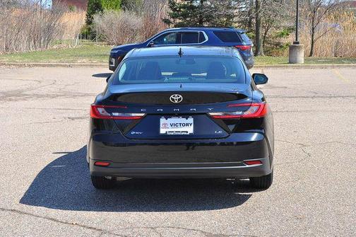 Midnight Black 2025 Toyota Camry LE